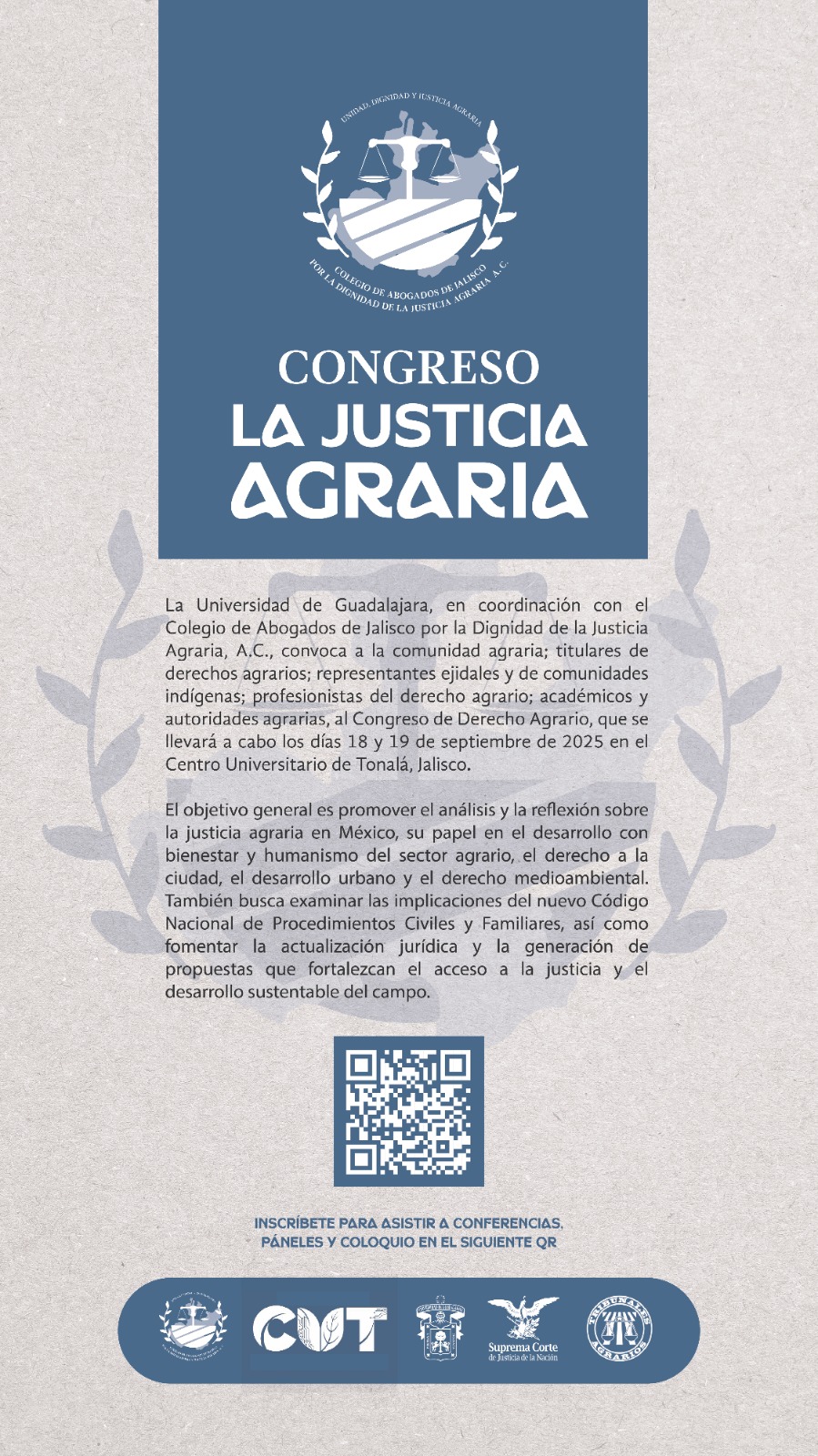 CONGRESO LA JUSTICIA AGRARIA